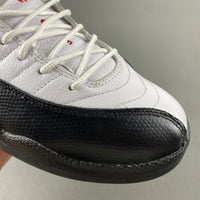 Low Top Sneakers, White Black Red Colorway, Lace Up Design, Casual Gift for Sneaker Fans