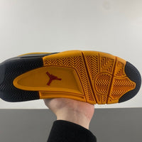 Low Top Sneakers, Black Yellow Colorway, Lace Up Design, Casual Gift for Sneaker Fans