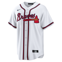 Atlanta Braves Chipper Jones White Home Retired Player Replica Jersey