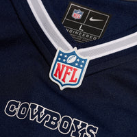 Dallas Cowboys Jake Ferguson Navy Team Game Jersey