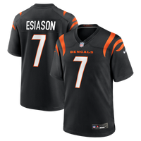 Cincinnati Bengals Boomer Esiason Black Retired Player Jersey
