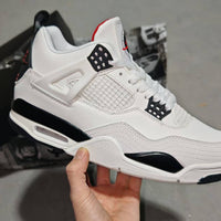 Mid Top Sneakers, White Black Colorway, Lace Up Design, Casual Gift for Sneaker Fans