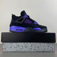High Top Sneakers, Blue Black Purple Colorway, Lace Up Design, Casual Gift for Sneaker Fans