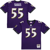 Baltimore Ravens Terrell Suggs Purple 2003 Legacy Replica Jersey