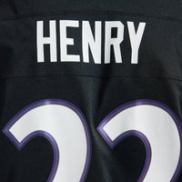 Baltimore Ravens Derrick Henry Black Alternate Game Jersey