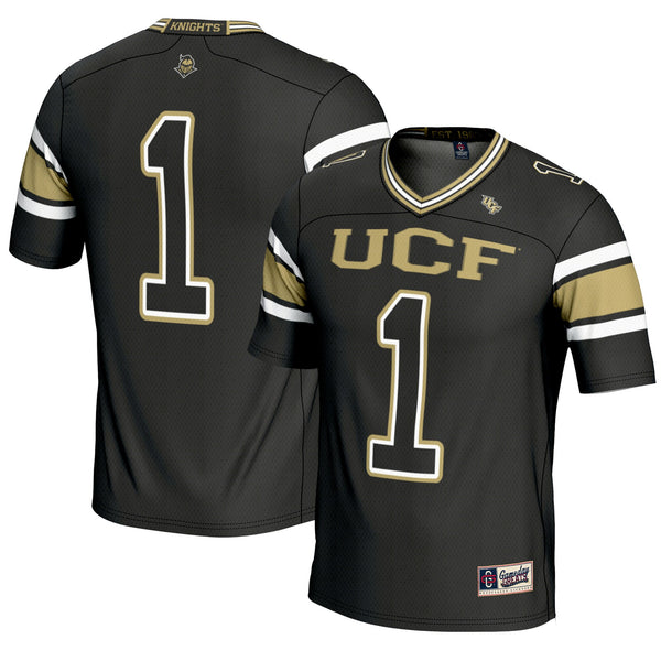 #1 UCF Knights Endzone Football Jersey - Black