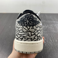 Low Top Sneakers, Black White Colorway, Cracked Pattern, Lace Up Design, Casual Gift for Sneaker Fans