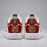 UGA - Oval Mark, Crimson Panel and Gilded Restraint
