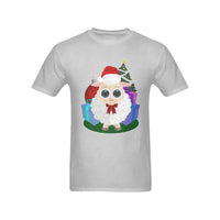 Adorable Holiday Cartoon Sheep Shirt, Christmas Sheep T-Shirt, Festive Xmas Animal Graphic Tee, Winter Christmas Party T-Shirt