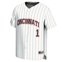 #1 Cincinnati Bearcats Lightweight Baseball Fashion Jersey - White