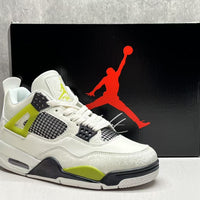 Mid Top Sneakers, Yellow Colorway, Lace Up Design, Casual Gift for Sneaker Fans