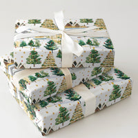 Sydney Opera House Gift Wrap, Sydney Christmas Wrapping Paper, Australian Harbour Bridge Wrapping Paper, Watercolor Holiday Gift Wrap Roll