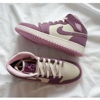 Low Top Sneakers, Purple Pink Colorway, Lace Up Design, Casual Gift for Sneaker Fans