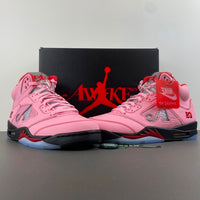 Low Top Sneakers, Pink Colorway, Lace Up Design, Casual Gift for Sneaker Fans