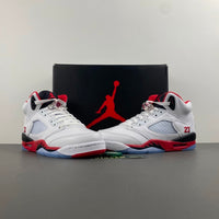 High Top Sneakers, White Black Red Colorway, Lace Up Design, Casual Gift for Sneaker Fans