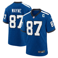 Indianapolis Colts Reggie Wayne Blue Retired Player Alternate Game Jersey