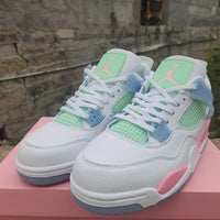 Mid Top Sneakers, Pink Colorway, Valentine Design, Lace Up Design, Casual Gift for Sneaker Fans