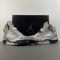 High Top Sneakers, Black Silver Colorway, Leather Footwear, Lace Up Design, Casual Gift for Sneaker Fans
