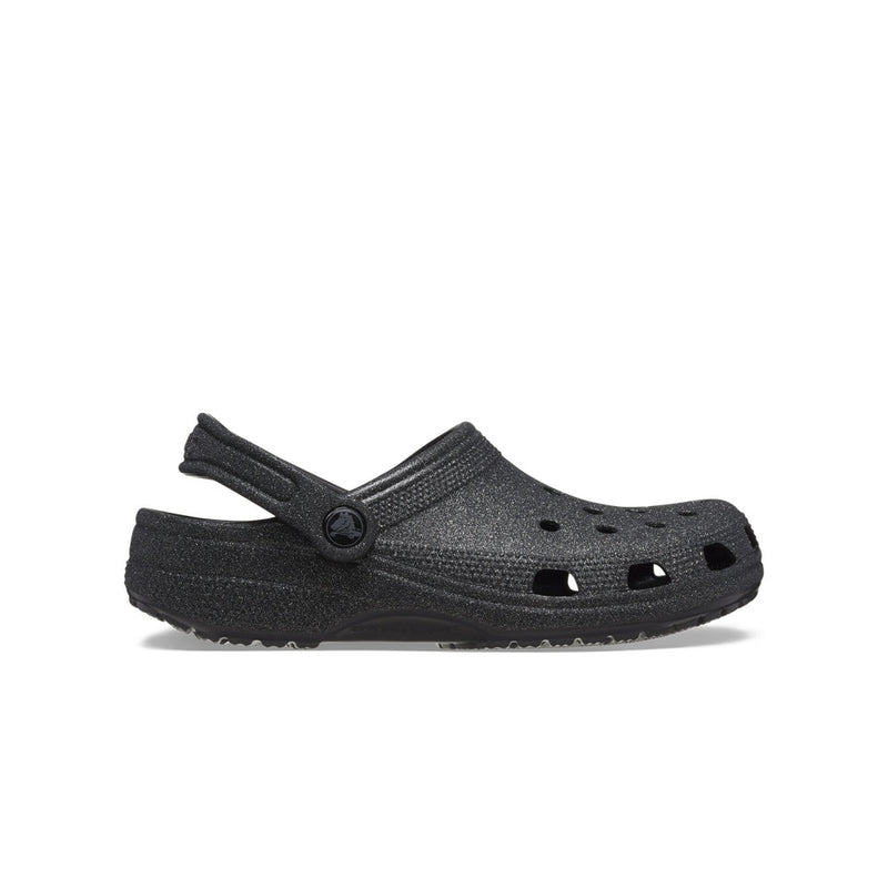 Glitter Classic Clogs - Black Glitter