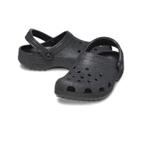 Glitter Classic Clogs - Black Glitter