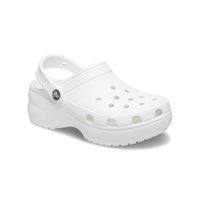 Classic Platform Clogs - White