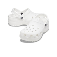 Classic Platform Clogs - White