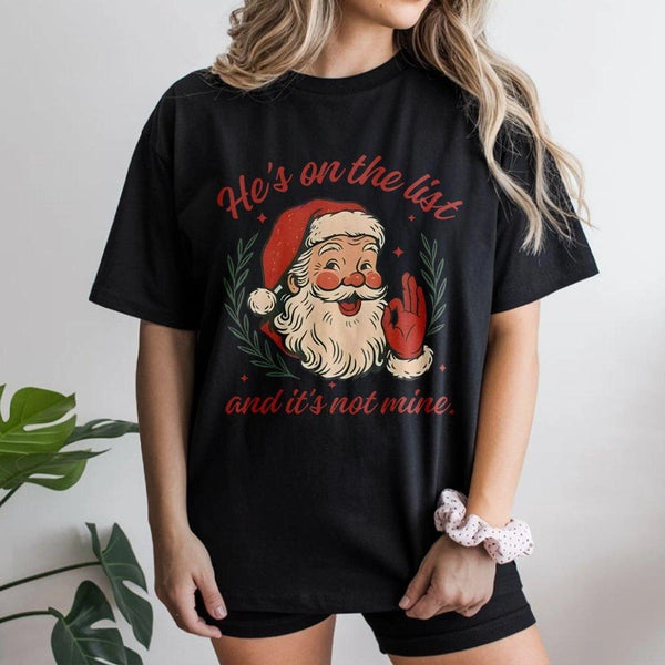 Liberal Democrat Holiday Graphic Tee, Humorous Anti-Politics Santa T-Shirt, Sarcastic Political Christmas Shirt, Satirical Xm