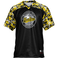 Michigan Tech Huskies Football Jersey - Black