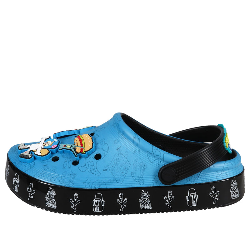 SpongeBob SquarePants Bikini Bottom Clogs - Black - Style 209825-001