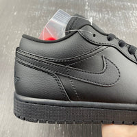 Low Top Sneakers, Black Colorway, Lace Up Design, Casual Gift for Sneaker Fans