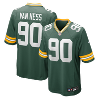Green Bay Packers Lukas Van Ness Green Game Jersey