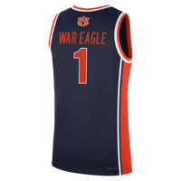 Navy Auburn Tigers #1 Road War Eagle Replica Basketball Jersey