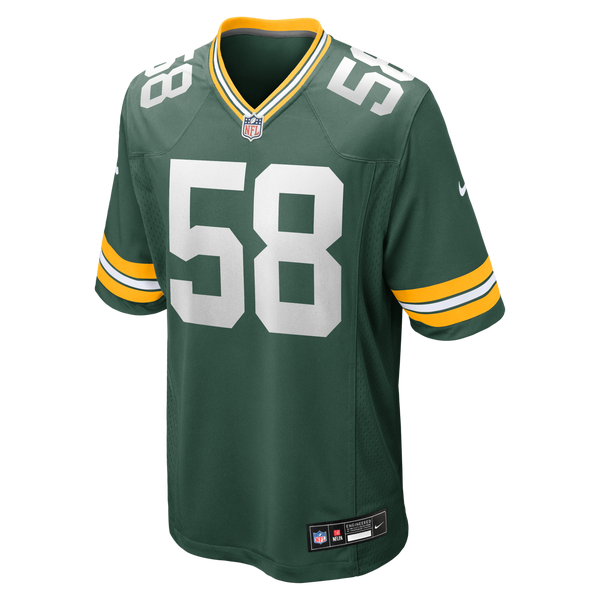 Green Bay Packers Isaiah McDuffie Green Game Jersey
