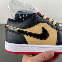 Low Top Sneakers, Black Red Brown Colorway, Lace Up Design, Casual Gift for Sneaker Fans