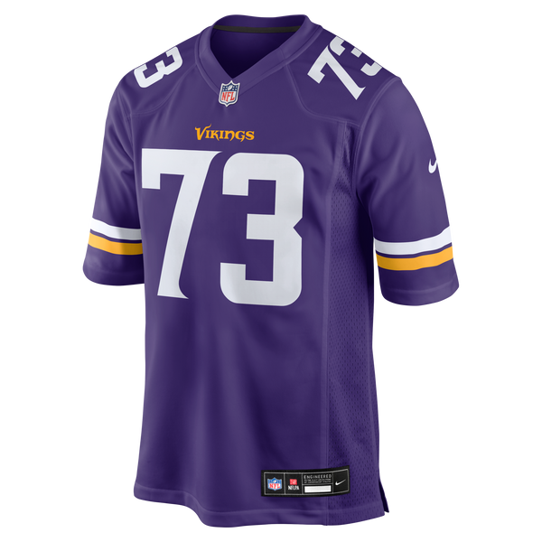 Minnesota Vikings Walter Rouse Purple Team Game Jersey