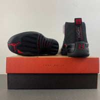 Mid Top Sneakers, Black Red Colorway, Leather Footwear, Lace Up Design, Casual Gift for Sneaker Fans