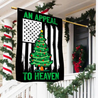 Pine Tree Stars Yard Flag, Appeal to Heaven Christmas Garden Flag, Double Sided Patriotic Holiday Lawn Flag, Winter Decor