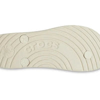 Casual Flip-Flops - Cream White - Style 210089-2Y2