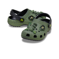 Toddlers' Classic Iam Scary Dino Clogs - Black