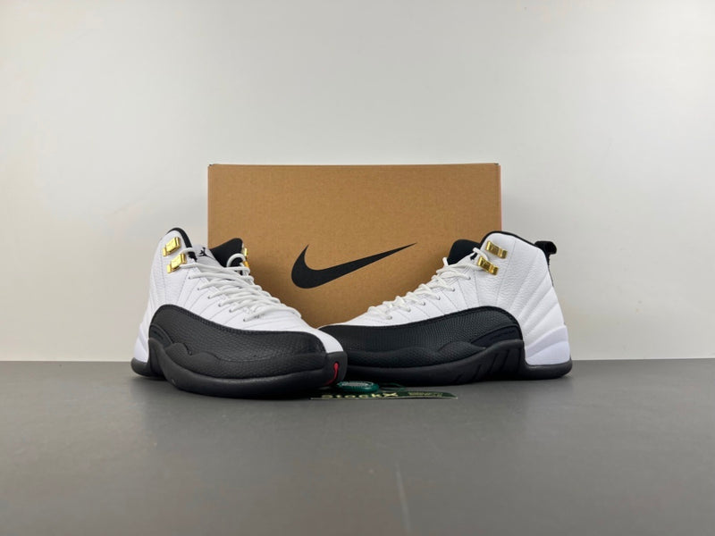 Retro Low Top Sneakers, White Black Gold Colorway, Lace Up Design, Casual Gift for Sneaker Fans