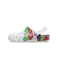 Baya Holiday Graphic Clogs - White / Multi