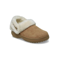 Classic Unfurgettable Vegan Suede Clogs - Sepia