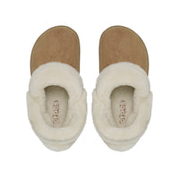 Classic Unfurgettable Vegan Suede Clogs - Sepia