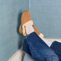 Classic Unfurgettable Vegan Suede Clogs - Sepia