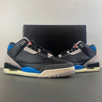 Low Top Sneakers, Blue Black Red Gray Colorway, Lace Up Design, Casual Gift for Sneaker Fans