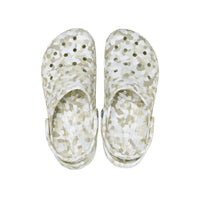Classic Confetti Clogs - Summit White / Multi