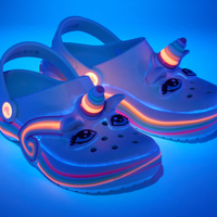Toddlers' Iam Unicorn Lights Classic Clogs - Chalk
