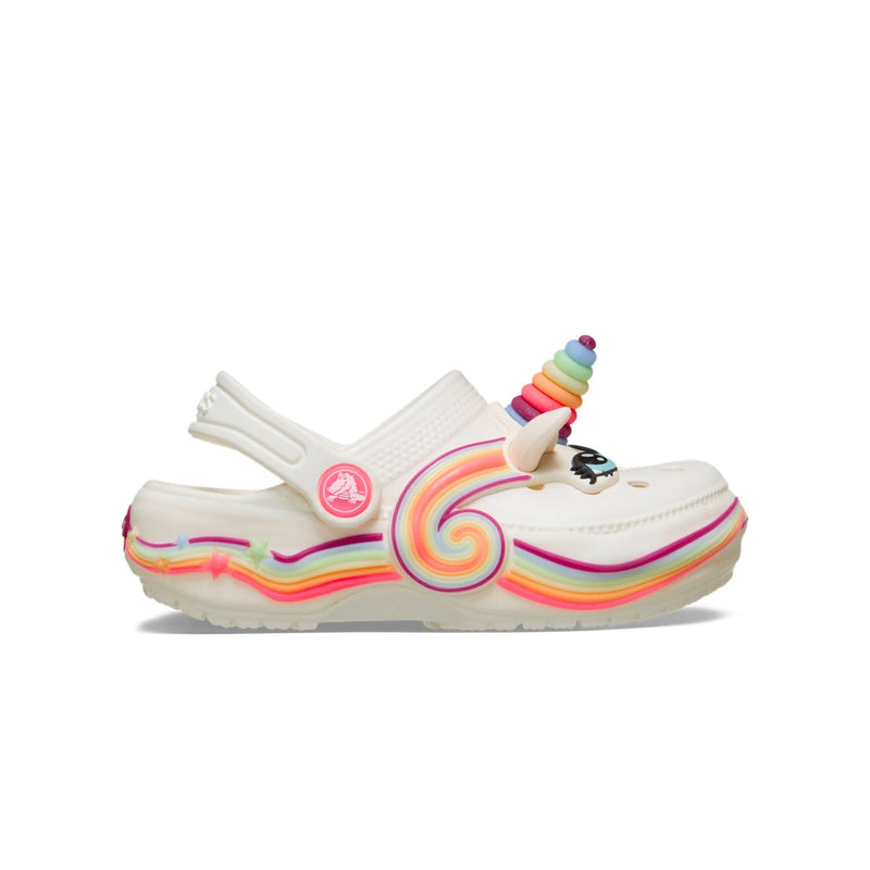 Toddlers' Iam Unicorn Lights Classic Clogs - Chalk