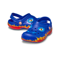 Kids' Iam Dragon Lights Classic Clogs - Blue Bolt