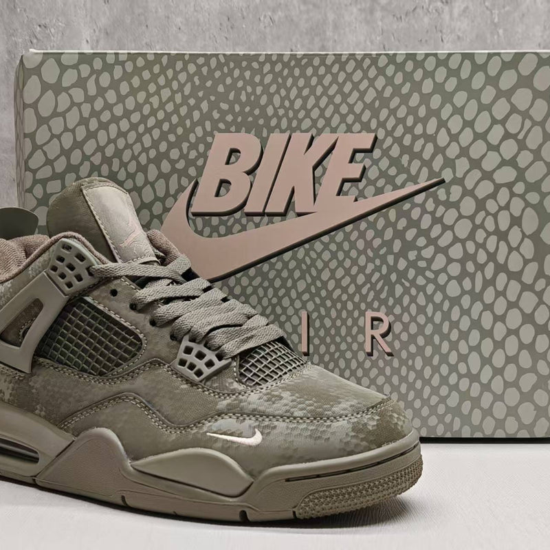 Mid Top Sneakers, Green Colorway, Lace Up Design, Casual Gift for Sneaker Fans